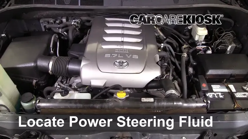 2008 Toyota Sequoia Limited 5.7L V8 Power Steering Fluid